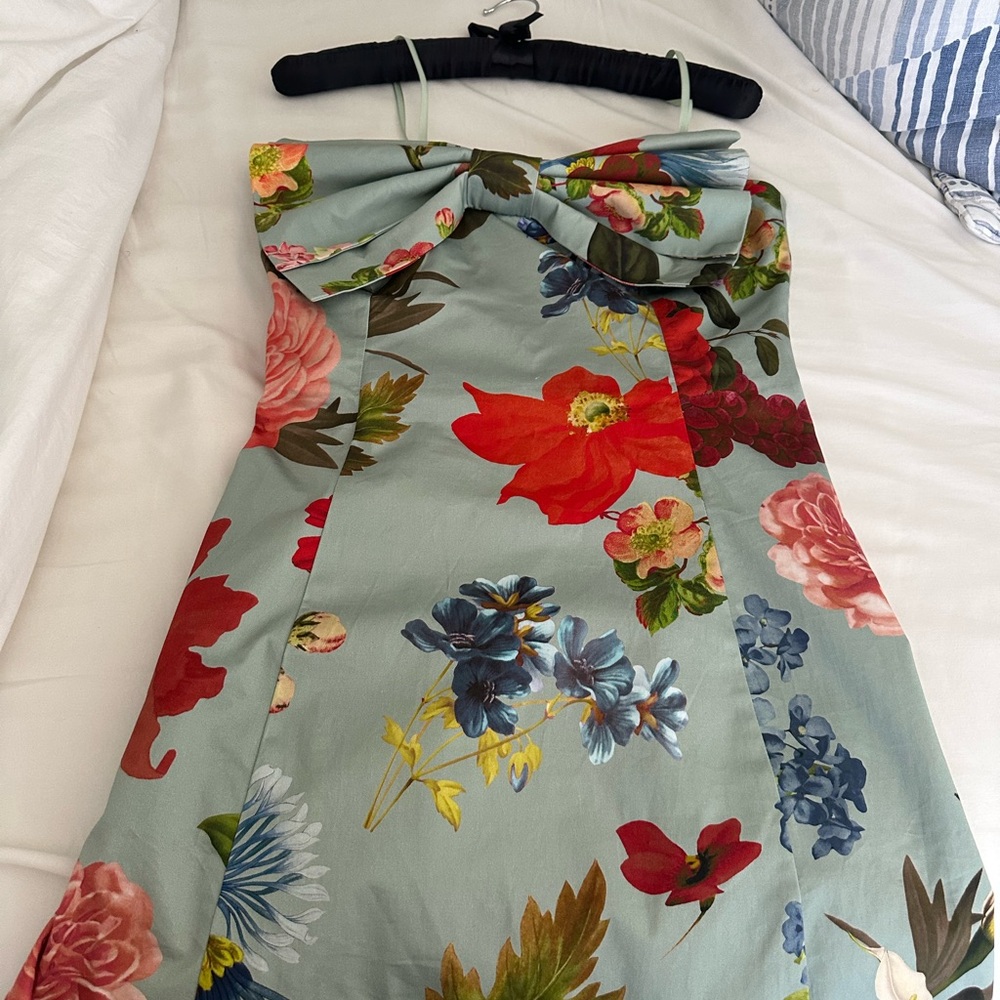 Floral Strapless Dress (to the knees) from Mestiza New York.